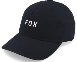 Wordmark Hat Black Dad Cap - Fox
