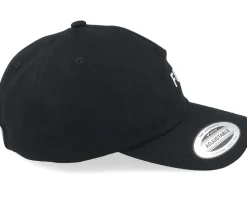 Wordmark Hat Black/White Dad Cap - Fox