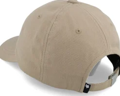 Wordmark Hat Tpe Beige Dad Cap - Fox