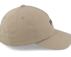 Wordmark Hat Tpe Beige Dad Cap - Fox