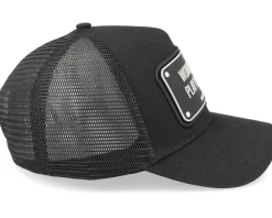 Work Hard Black Trucker - John Hatter & Co
