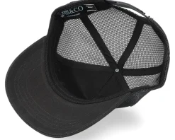 Work Hard Black Trucker - John Hatter & Co