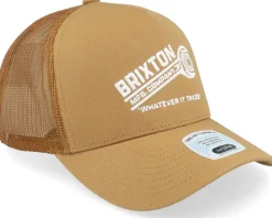 Wrench C Np Hat Copper/Copper A-Frame Trucker - Brixton