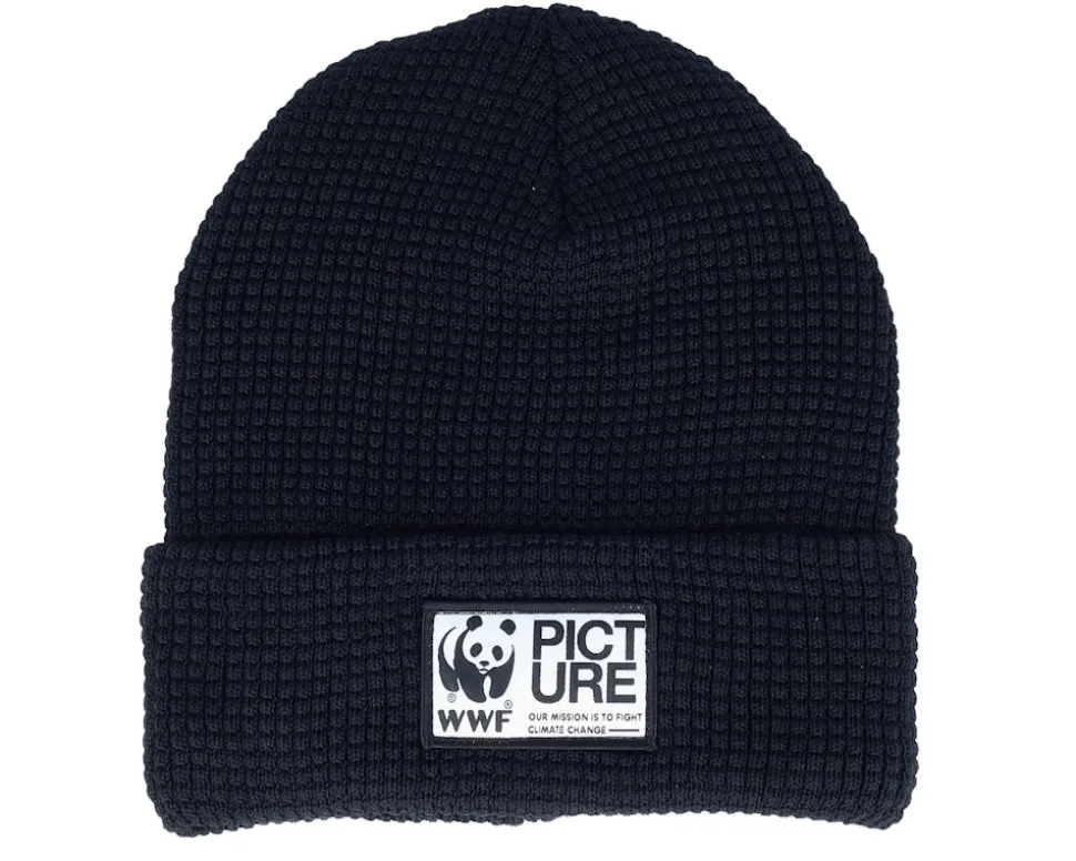 WWF York Beanie A Black Cuff - Picture