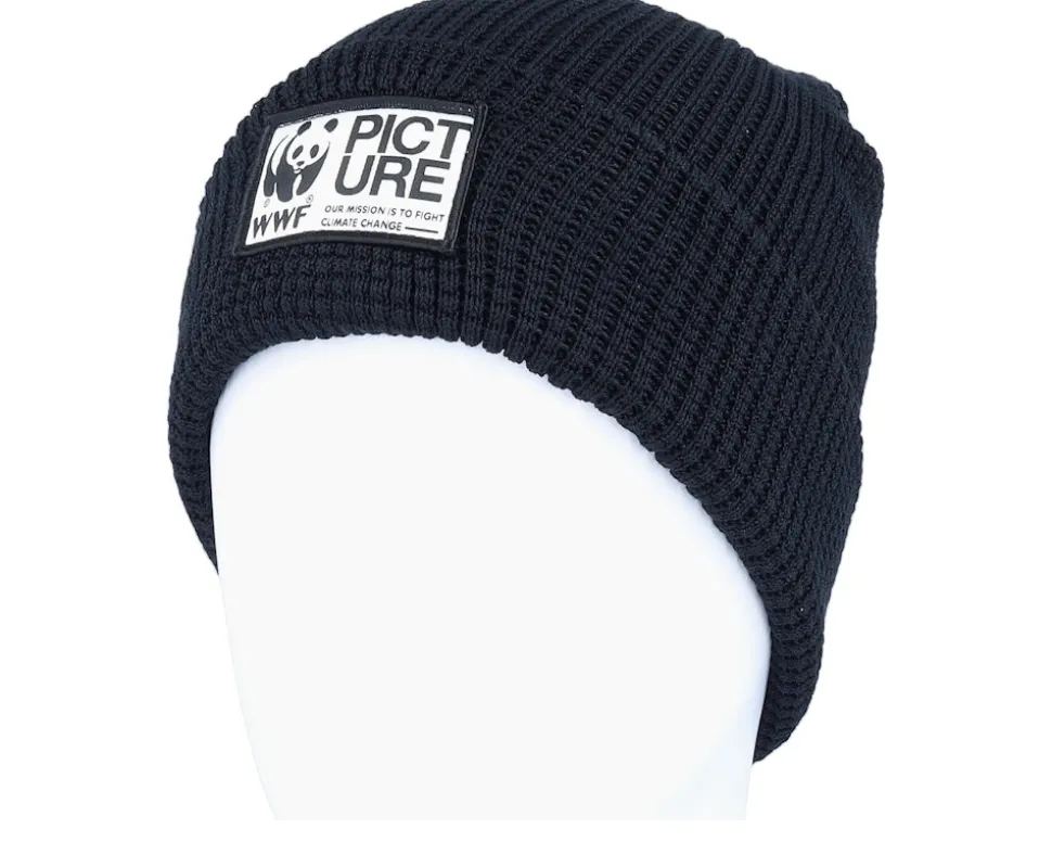 WWF York Beanie A Black Cuff - Picture