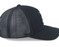 X Face Black A-frame Trucker - Iconic
