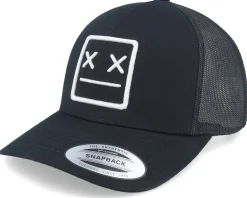 X Face Black A-frame Trucker - Iconic