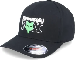 X Kawi Hat Black Flexfit - Fox