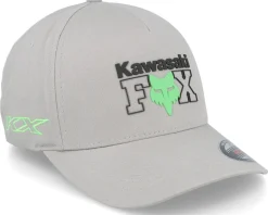X Kawi Hat Steel Grey Flexfit - Fox
