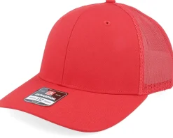 112XL Solid Red X-Large Trucker - Richardson