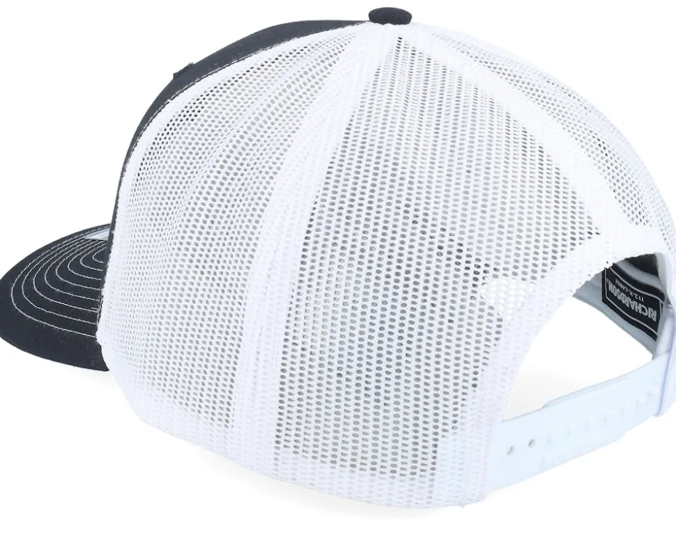 112XL Split Black/White X-Large Trucker - Richardson