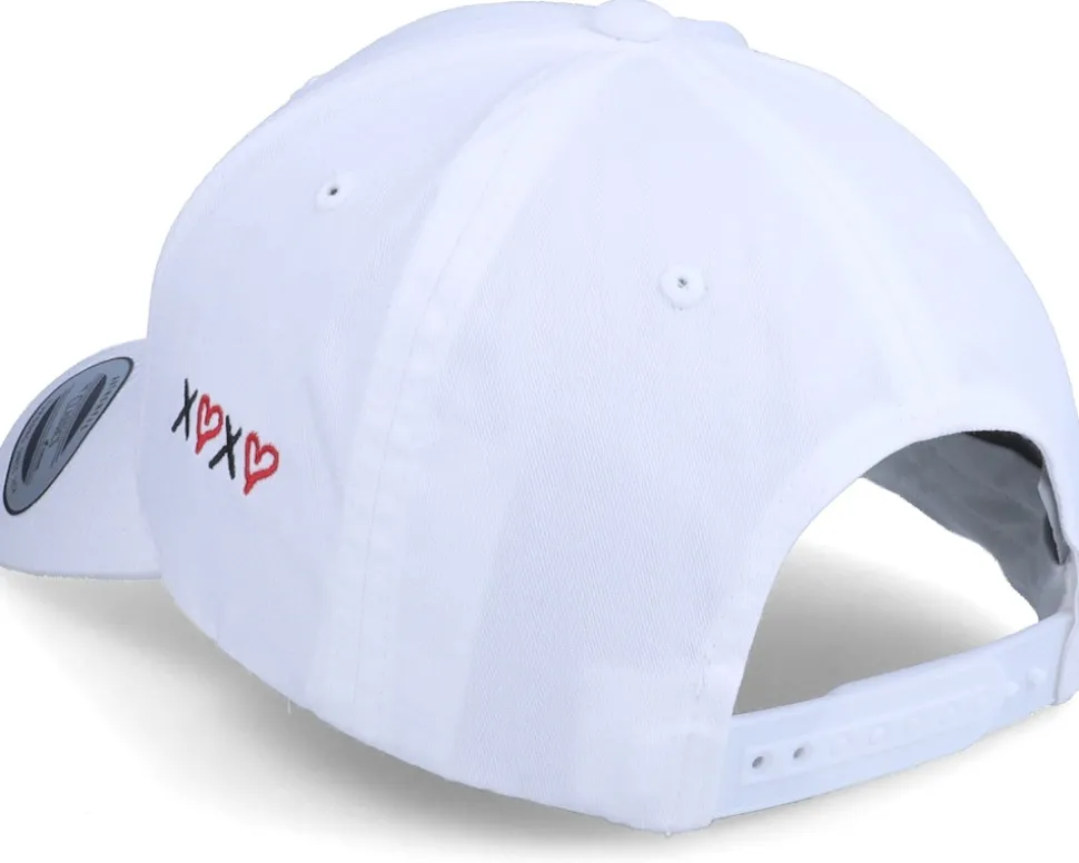 Xoxo Hugs And Kisses White Curved Adjustable - Iconic