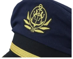 Yacht Captain's Hat Navy Vega Cap - Village Hats