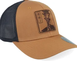 Yami Yugi Engraved Caramel Trucker - Yu-Gi-Oh