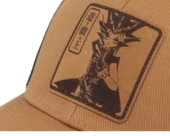 Yami Yugi Engraved Caramel Trucker - Yu-Gi-Oh