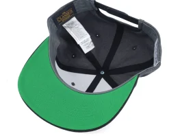 Yami Yugi Grey Engraved Charcoal Snapback - Yu-Gi-Oh