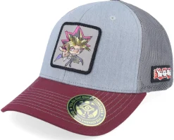 Yami Yugi Grey/Maroon Trucker - Yu-Gi-Oh