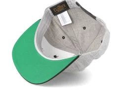 Yapan Logo Heather Grey/Black Snapback - Yapan