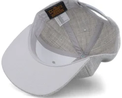 Yellow Racing Car Heather Grey Snapback - Kiddo Cap