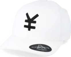 Yen Delta White/Black Flexfit - Yapan