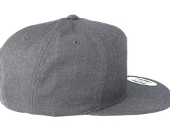 Yen Flag Dark Heather Grey Snapback - Yapan
