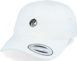 Yin Yang Cat White Dad Cap - Iconic