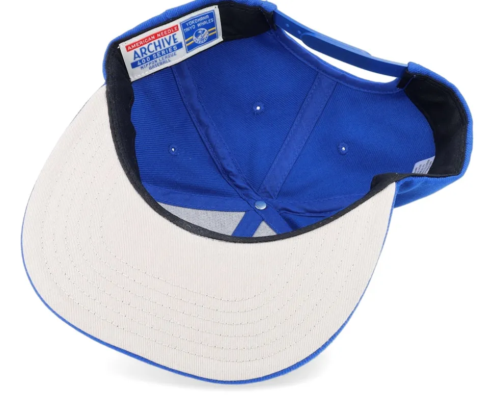 Yokohama Whales Archive 400 Royal Snapback - American Needle