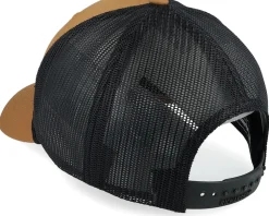 Yosemite Adventure Brown Patch Caramel/Black Rope Trucker - Wild Spirit