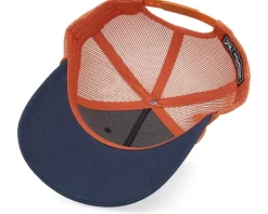 Yosemite Adventure Patch Navy/Orange Rope A-Frame Trucker - Wild Spirit