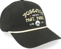 Yosemite Np Canvas Cappy Black Dad Cap - American Needle