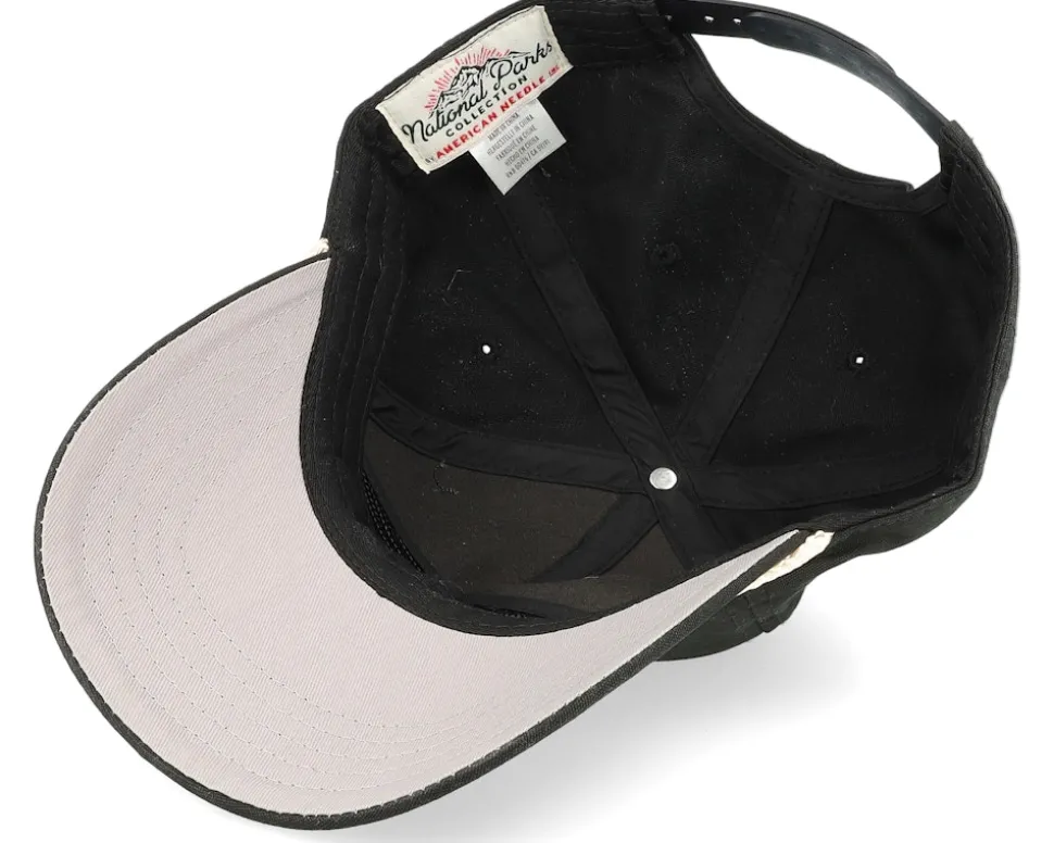 Yosemite Np Canvas Cappy Black Dad Cap - American Needle