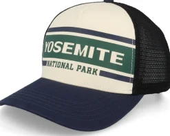 Yosemite Np Sinclair Ivory/Black/Navy Trucker - American Needle
