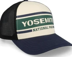 Yosemite Np Sinclair Ivory/Black/Navy Trucker - American Needle