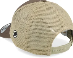 Your Rules Brown/Khaki A-Frame Trucker - Yellowstone