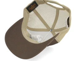 Your Rules Brown/Khaki A-Frame Trucker - Yellowstone