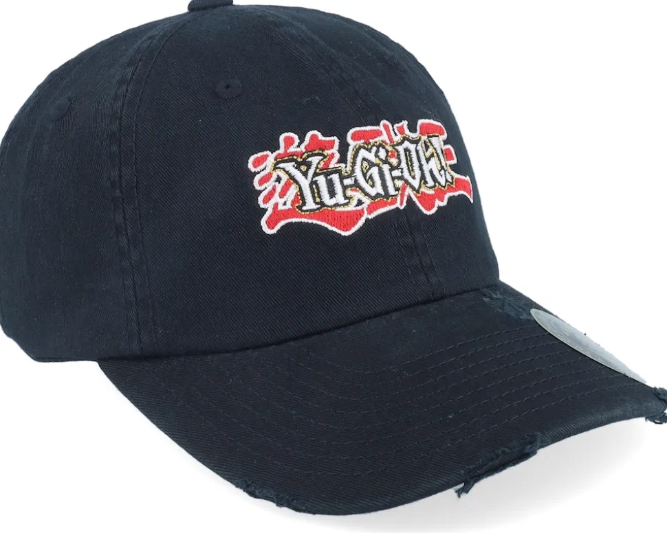 Yu-gi-oh Color Logo Black Dad Cap - Yu-Gi-Oh