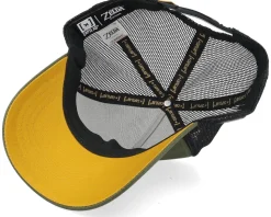 Zelda Link Black/Dark Green A-Frame Trucker - Capslab