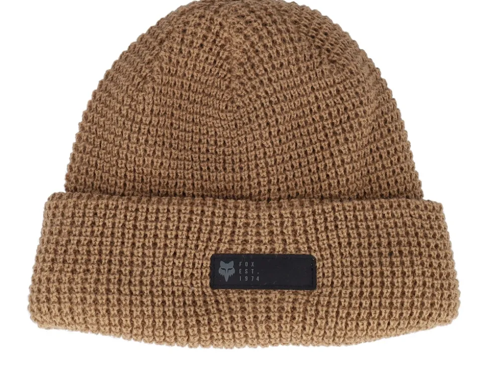 Zenther Beanie Walnut Cuff - Fox