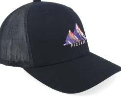 Zephyr Cap A Black Trucker - Picture