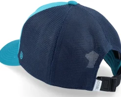 Zephyr Teal Trucker - Coal
