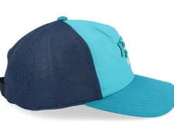 Zephyr Teal Trucker - Coal