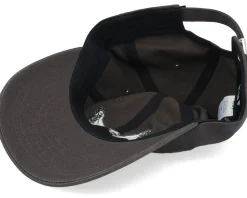 Zine 6 Panel Hat Black Dad Cap - HUF