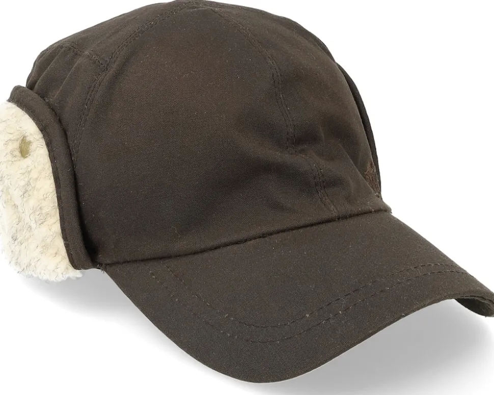 Zwolle El Wax Cotton Brown Earflap - MJM Hats