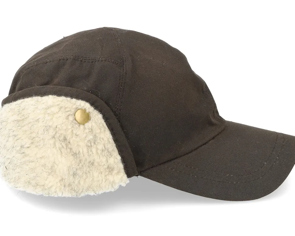 Zwolle El Wax Cotton Brown Earflap - MJM Hats